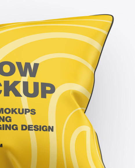 Glossy Pillow Mockup