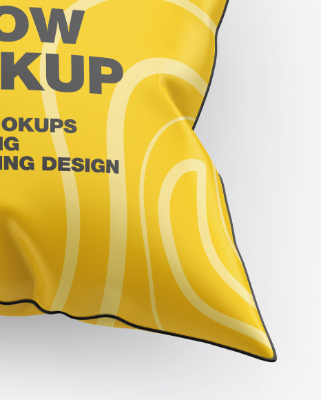 Glossy Pillow Mockup