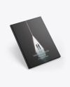 Hardcover Book w/ Matte Cover Mockup
