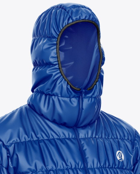 Men's Down Jacket Mockup