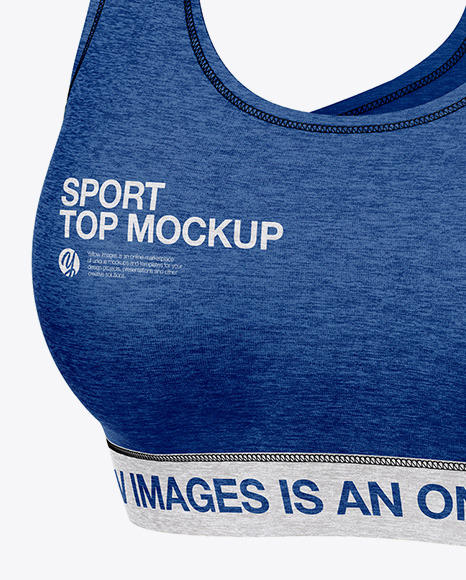 Melange Women&#039;s Sport Kit Mockup - Half Side View