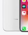 White Apple iPhone XR Mockup