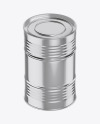 Metallic Barrel Mockup