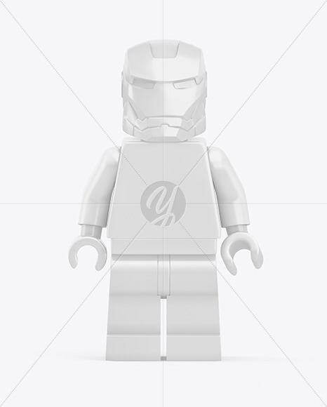 Super Hero Mini Figure Mockup