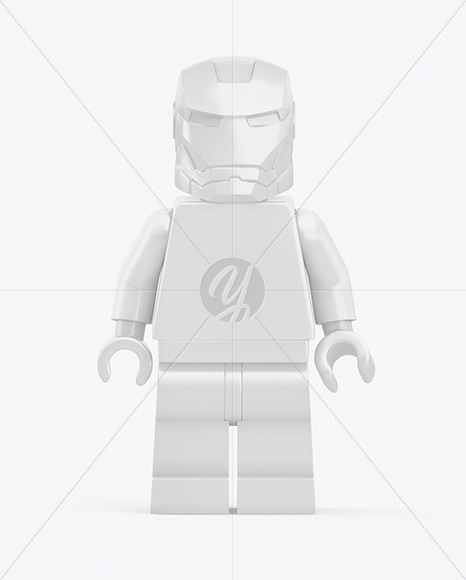 Super Hero Mini Figure Mockup