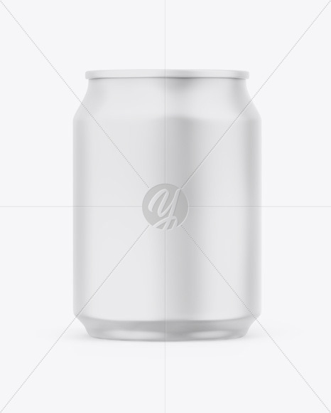 Matte Can Mockup Matte Can Mockup