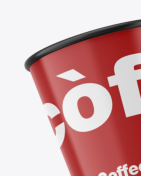 Glossy Coffee Cups Mockup