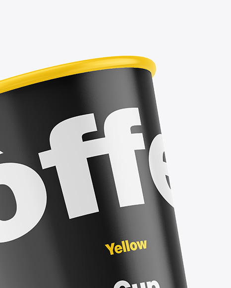 Glossy Coffee Cups Mockup