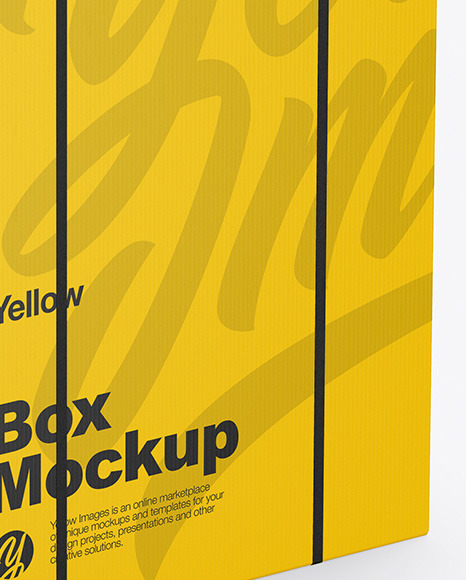 Mailing Paper Box Mockup