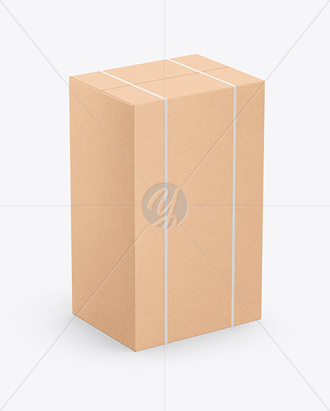 Mailing Kraft Box Mockup