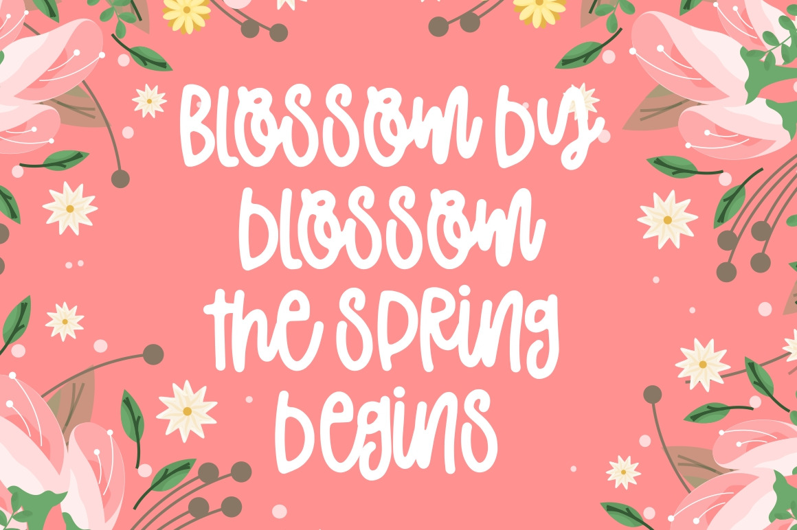Magic Spring Font Magic Spring Font