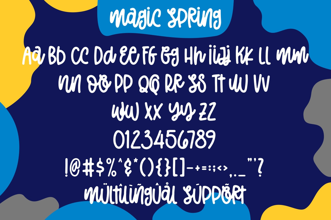 Magic Spring Font Magic Spring Font