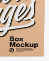 Kraft Box Mockup