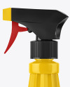 Glossy Spray Bottle Mockup