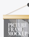 Metallic Picture Frame Mockup