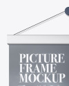 Metallic Picture Frame Mockup