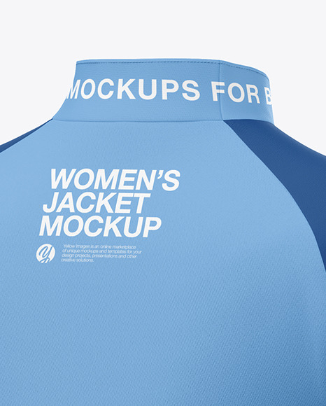 Women’s Long Sleeve Jacket Mockup