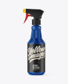 Matte Spray Bottle Mockup