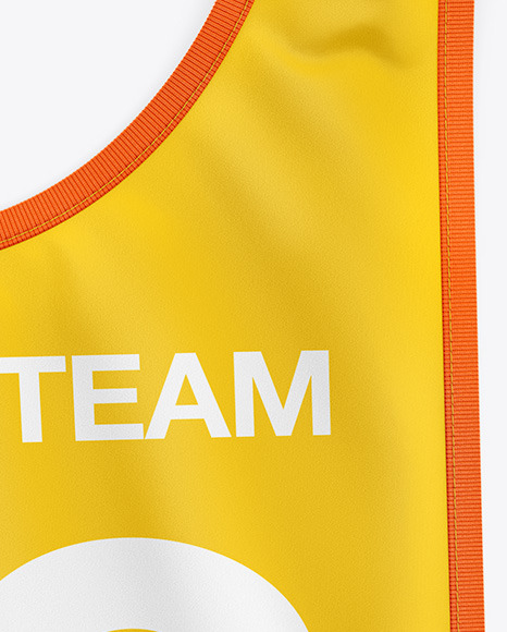Start Number Bib Mockup