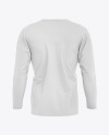 Men's Long Sleeve T-Shirt Mockup