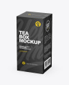 Tea Paper Box Mockup