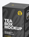 Tea Paper Box Mockup