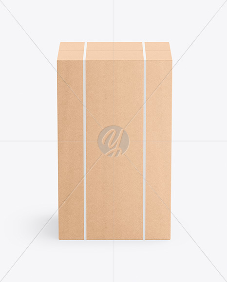 Mailing Kraft Box Mockup