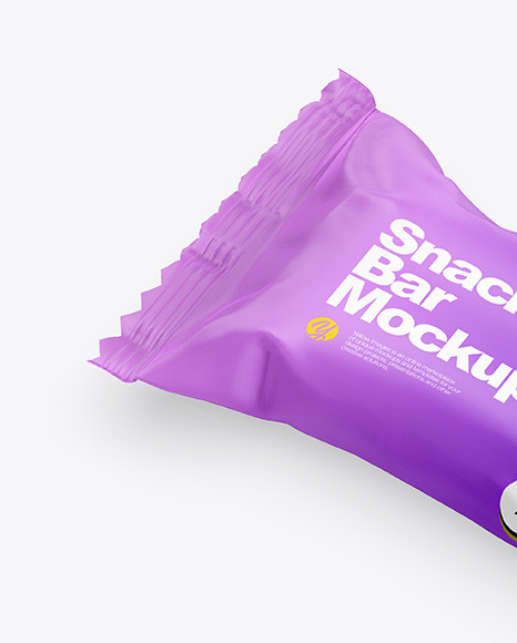 Matte Snack Bar Mockup