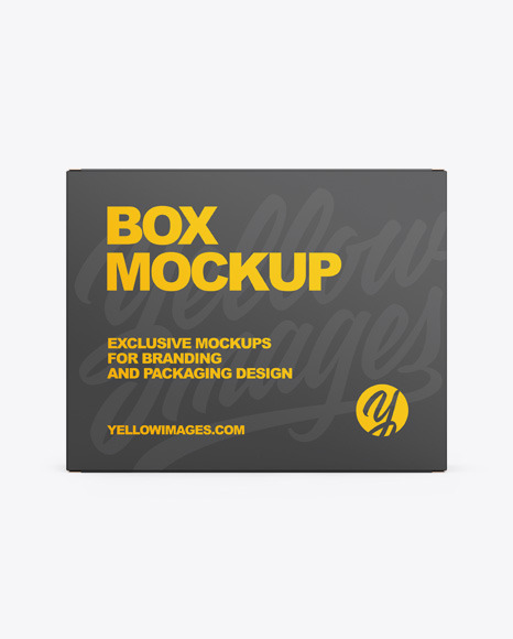 Paper Box Mockup