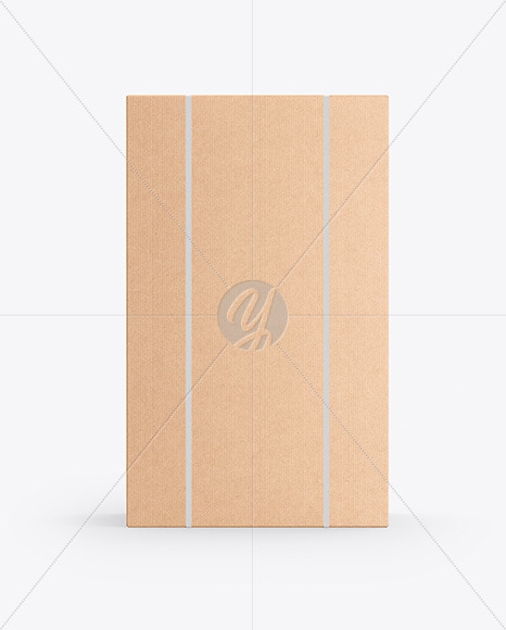 Mailing Kraft Box Mockup