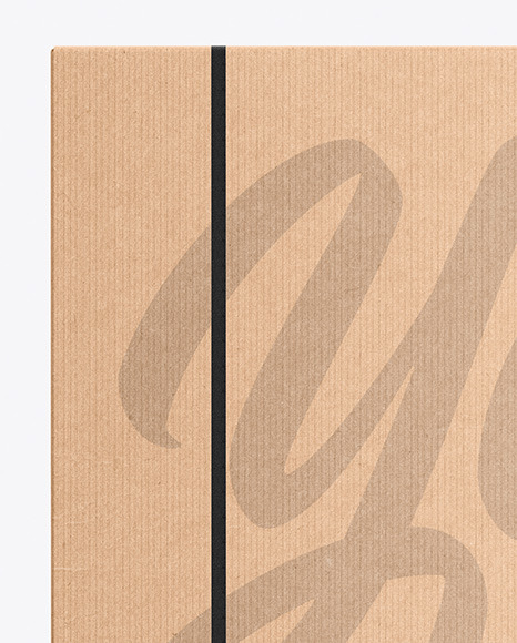 Mailing Kraft Box Mockup