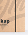 Mailing Kraft Box Mockup