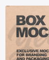 Kraft Box Mockup