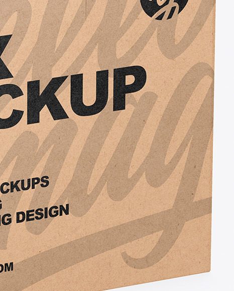 Kraft Box Mockup