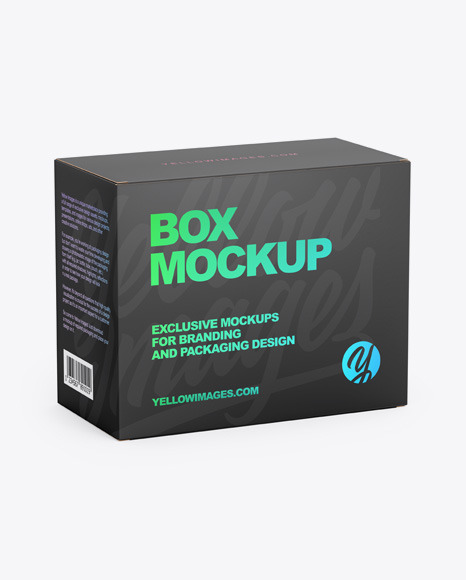 Paper Box Mockup