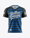 Men’s Soccer Jersey Mockup - Front View