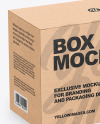 Kraft Box Mockup