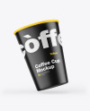 Matte Coffee Cup Mockup