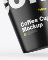 Matte Coffee Cup Mockup