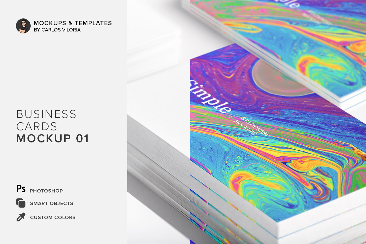 Business Cards Mockup 01 Business Cards Mockup 01