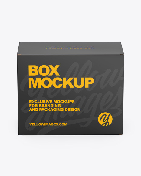 Paper Box Mockup