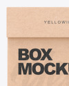 Kraft Box Mockup