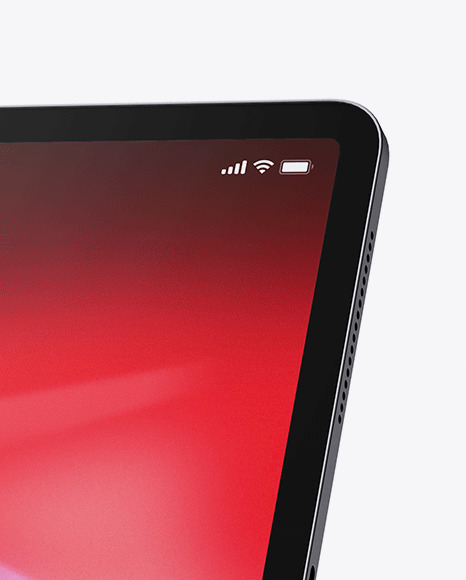 Apple iPad Pro 2018 12.9 Mockup
