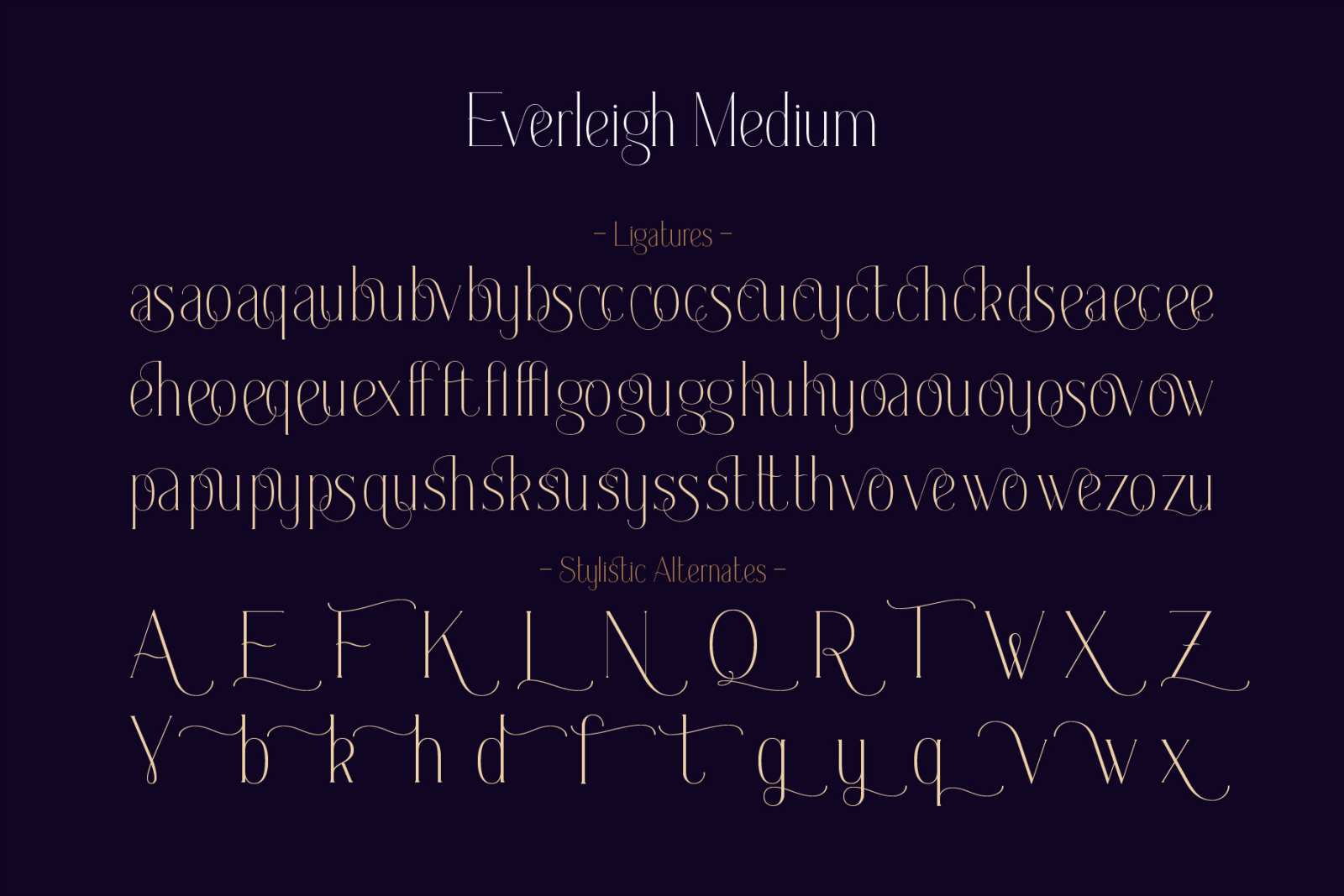 Everleigh Font Duo Everleigh Font Duo