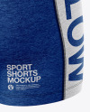 Melange Women's Sport Kit Mockup - Back Half Side View