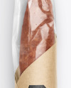 Chorizo Sausage in Package Mockup