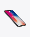 Black Apple iPhones XR Mockup