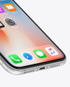 White Apple iPhone XR Mockup