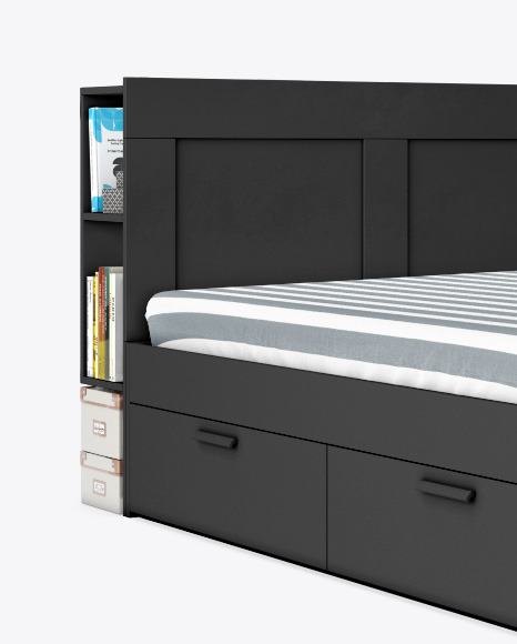 Double Bed Mockup