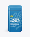 Tin Box Mockup